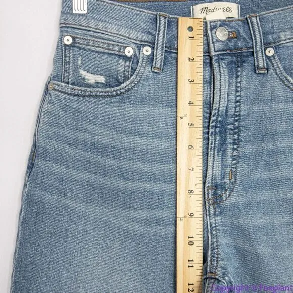 NEW Madewell The Perfect Vintage‎ Straight Jean in Montville Wash, 26 - Image 7