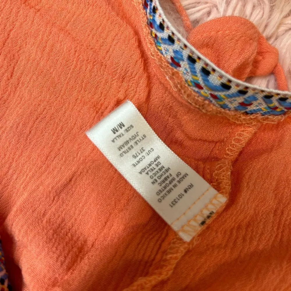 Orange tank top Orange Size M - Image 3