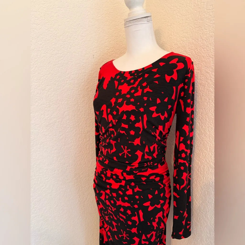 Tracy Reese‎ Ruched Bodycon Dress Size L - Image 4