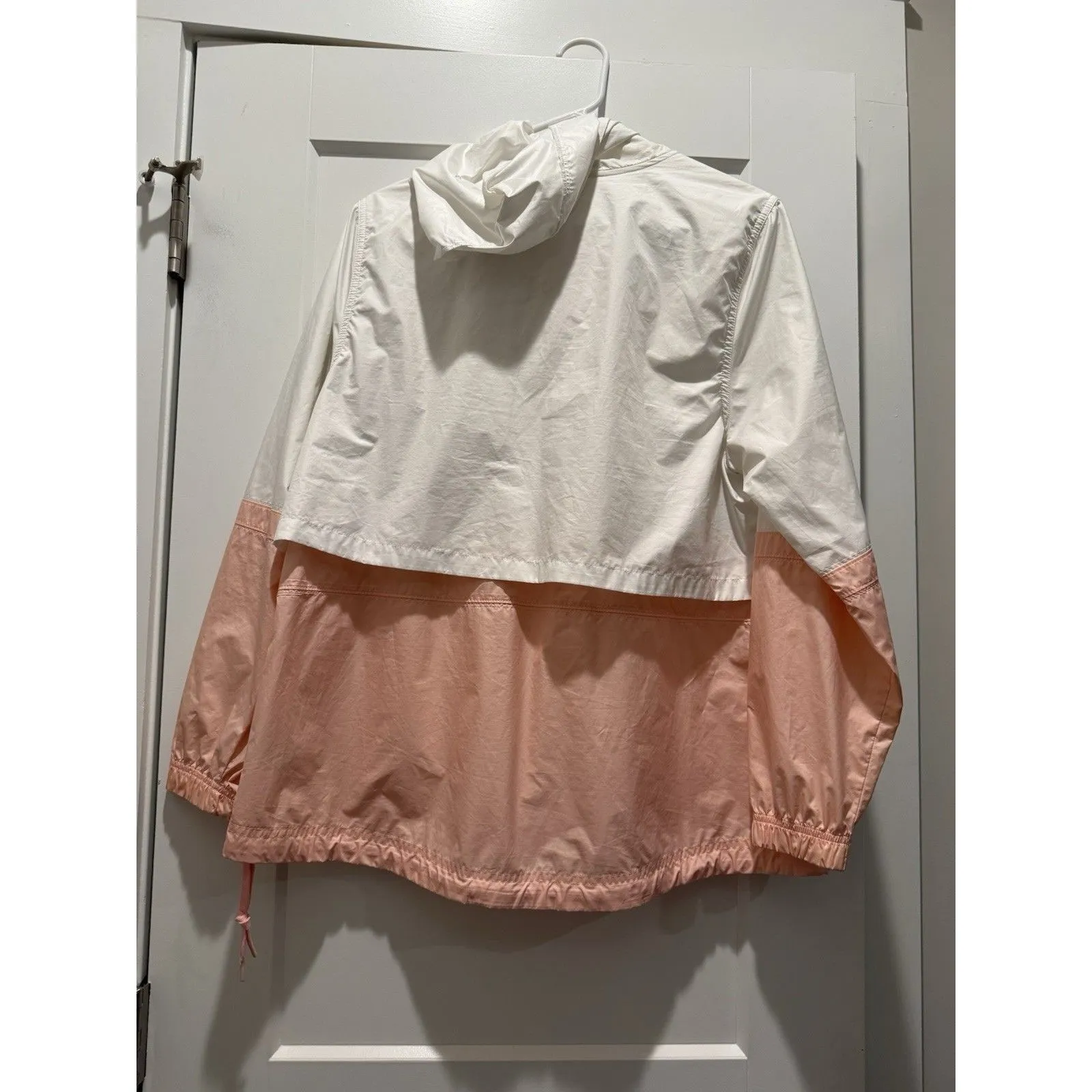 Nike Training Wind-runner Vented Windbreaker  Pink Coral/White Women's Medium M - Image 5