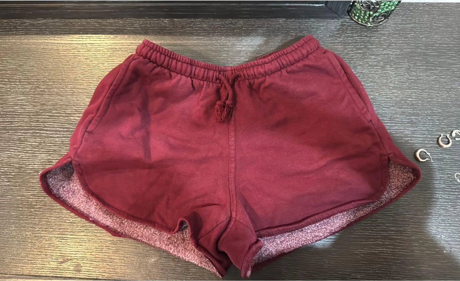Burgundy Shorts - Image 2
