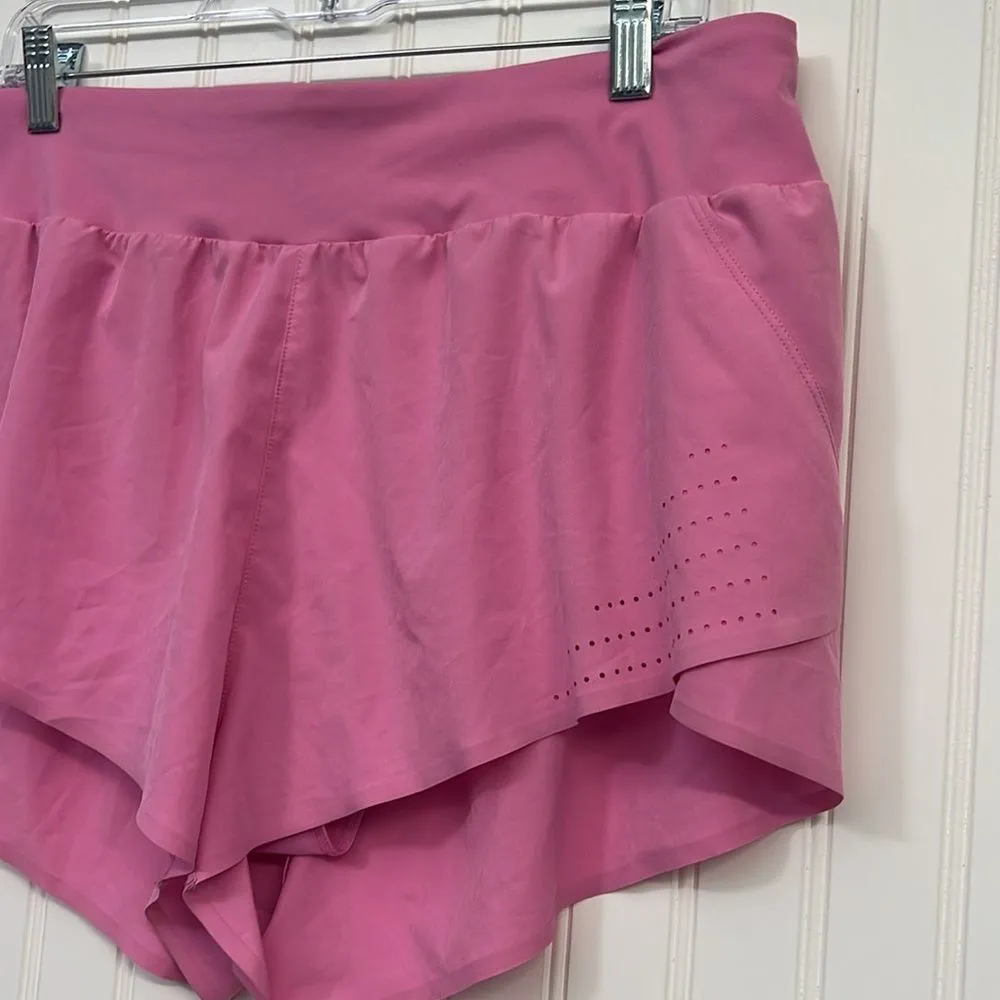 JoyLab Pink Flutter Shorts Built in Lining Athleisure Women's XL - Image 2