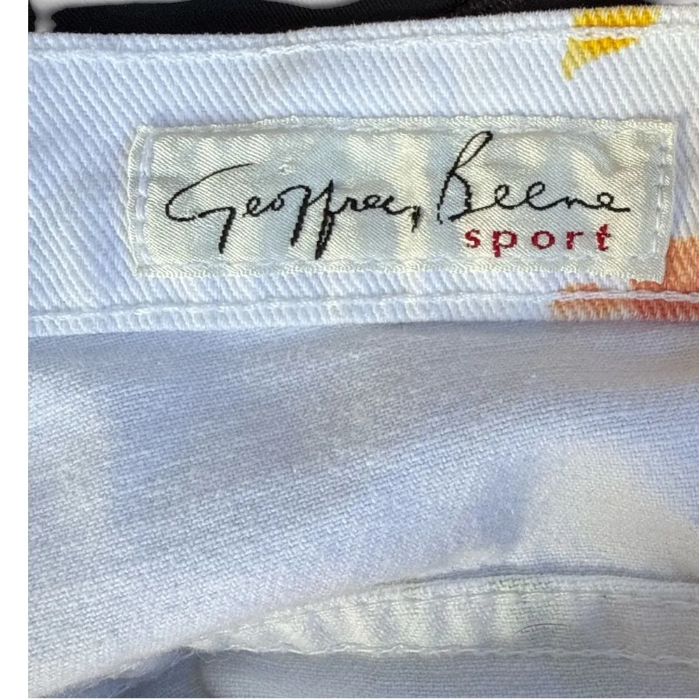 Vintage Geoffrey Beene Sport Floral High Waist Mom Jeans Cottagecore Boho 90s - Image 6