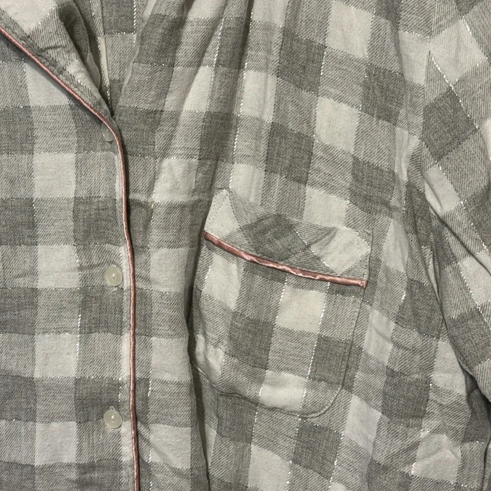 Charter Club Intimates Pajama Pants Set Checkered Cotton Blend Size Large - Image 3