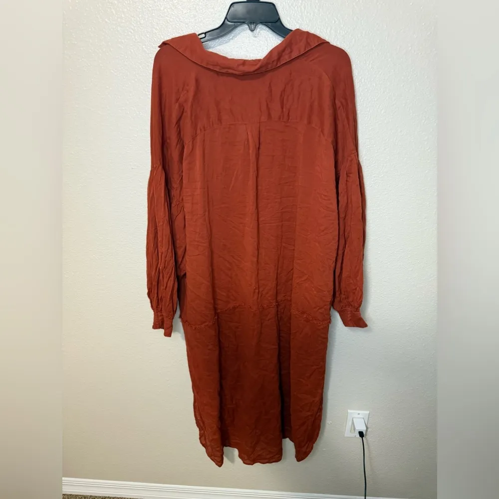 Free People Rust oversized tunic top - Image 5
