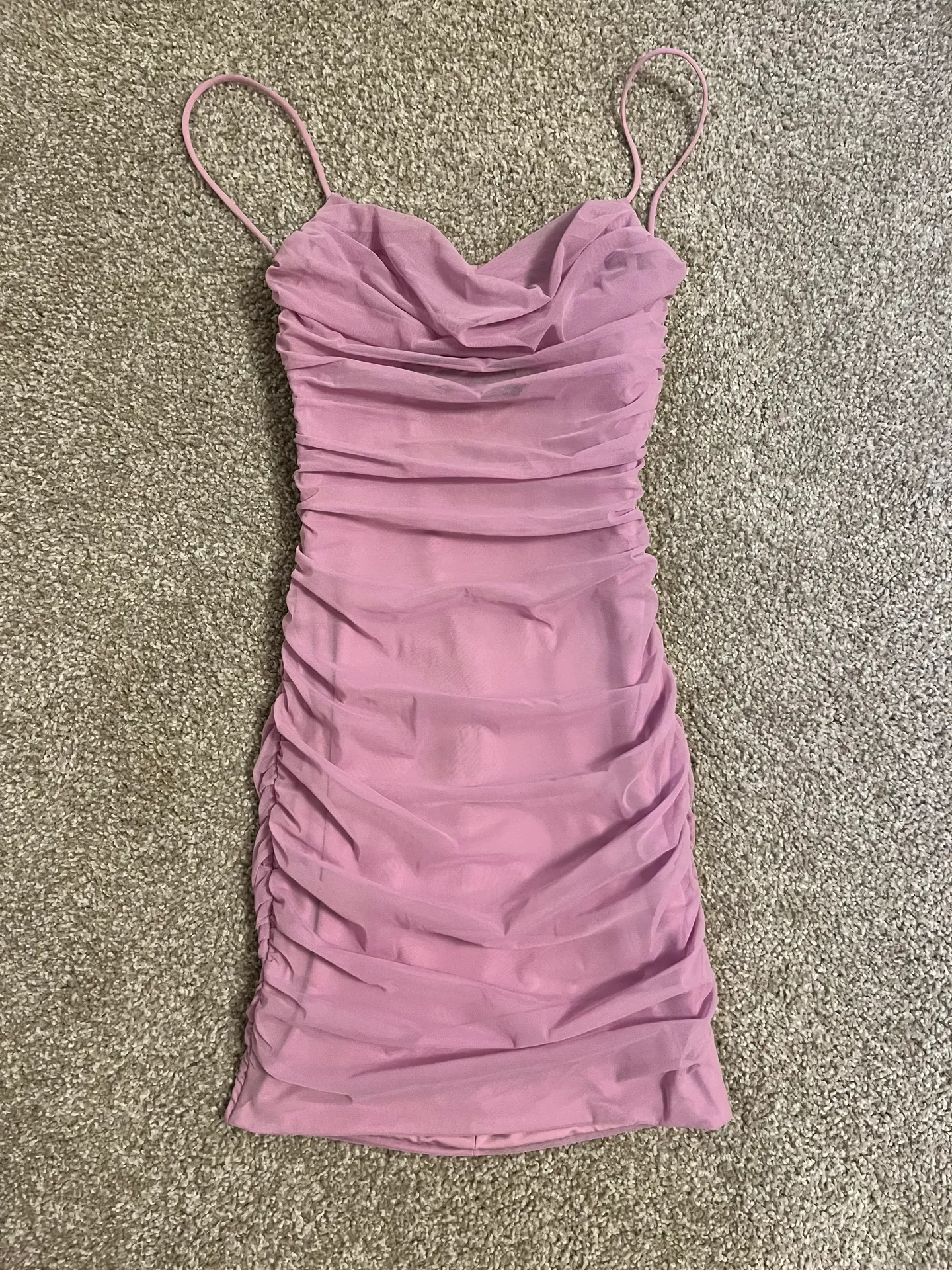 Oh Polly Pink Mini Dress - Image 3