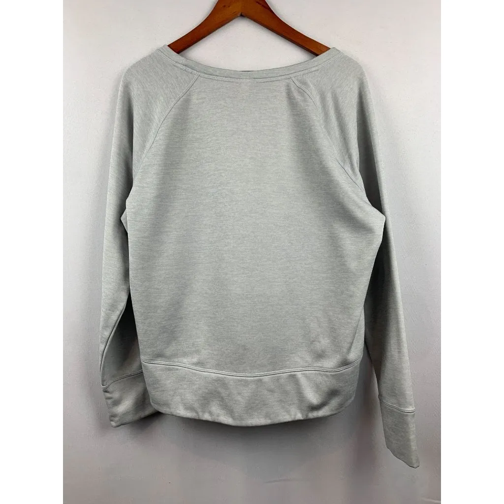 Champion Womens Duo Dry Sweatshirt L Light Gray - Image 6