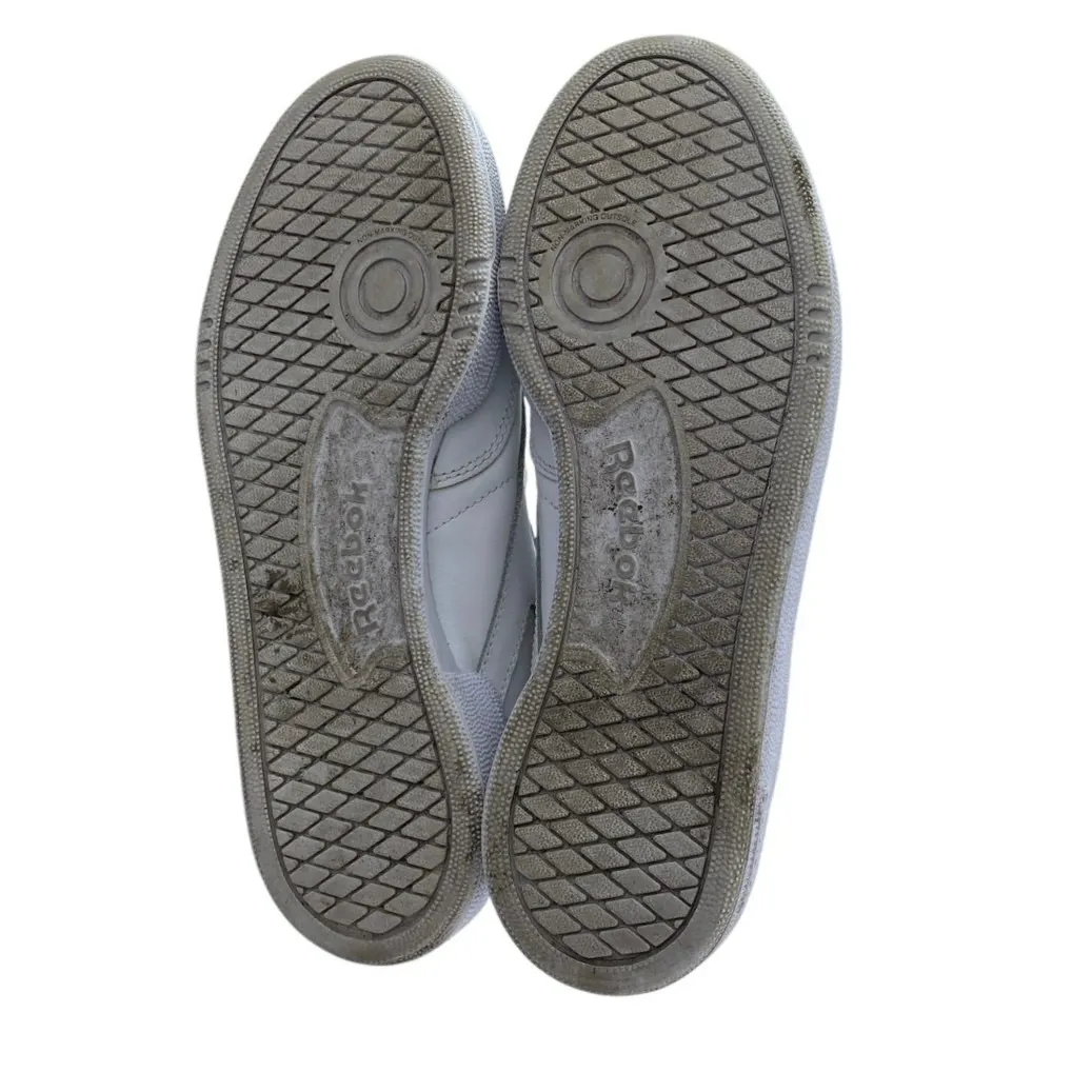 Reebok Club C 85 Women's White Lace Up Low Top Athletic Sneakers Shoes Size 8.5 - Image 4