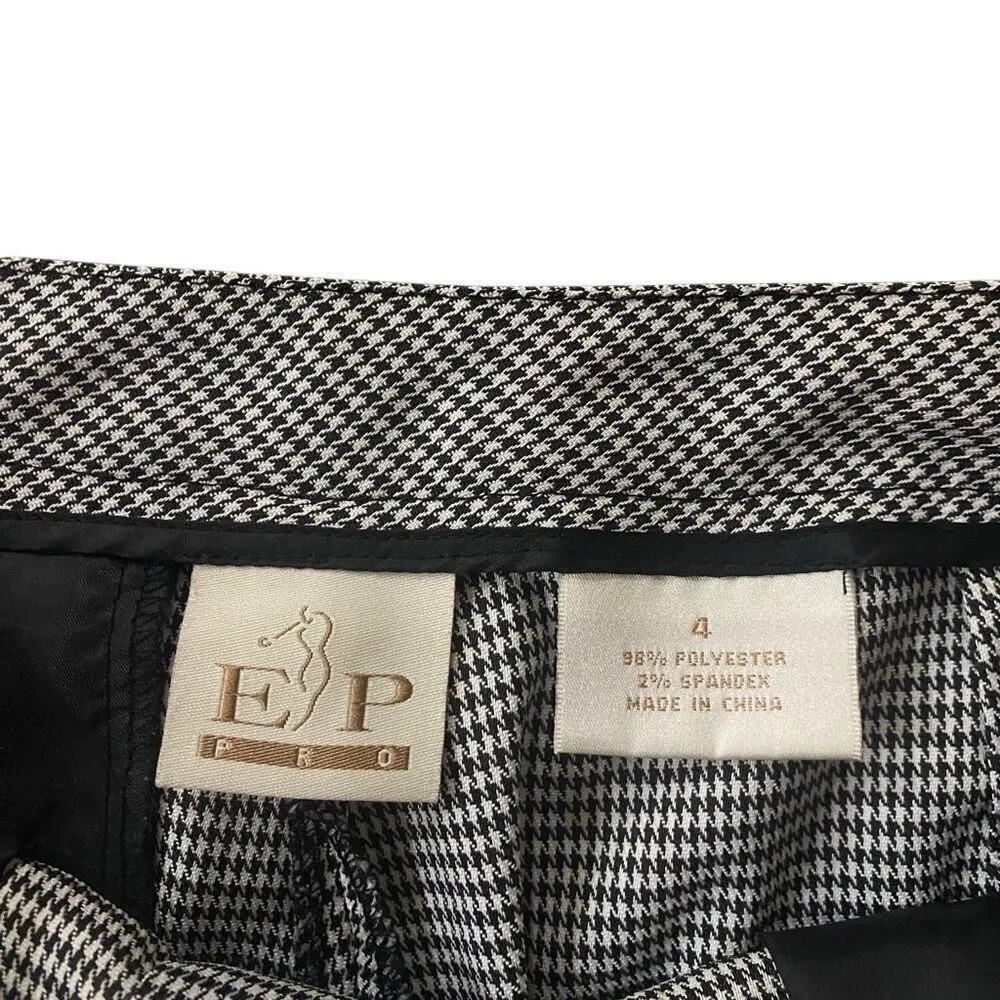 EP Pro size 4 athletic golf shorts white black - Image 4