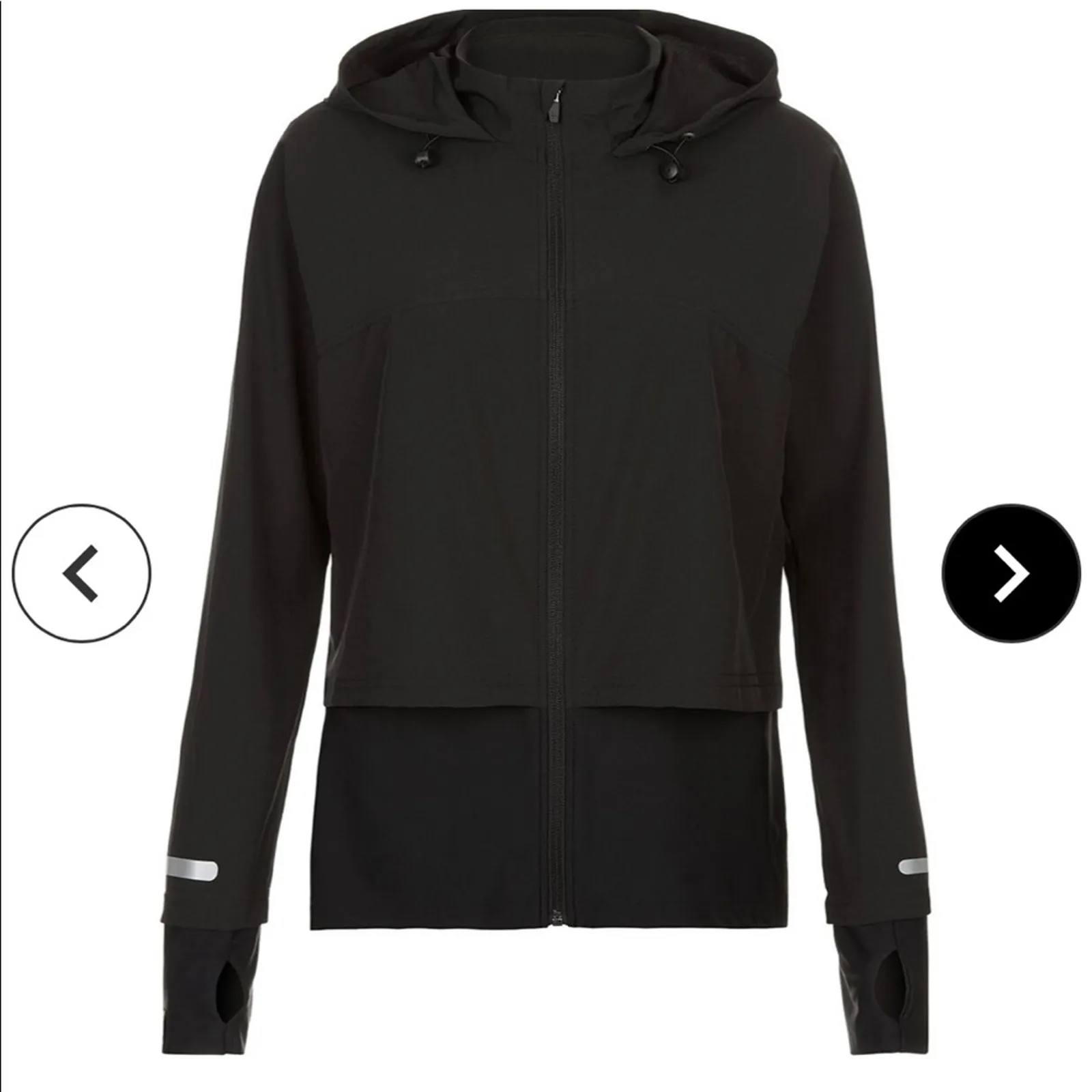 Sweaty Betty London Fast Track Running Jacket black athletic athleisure size M - Image 2