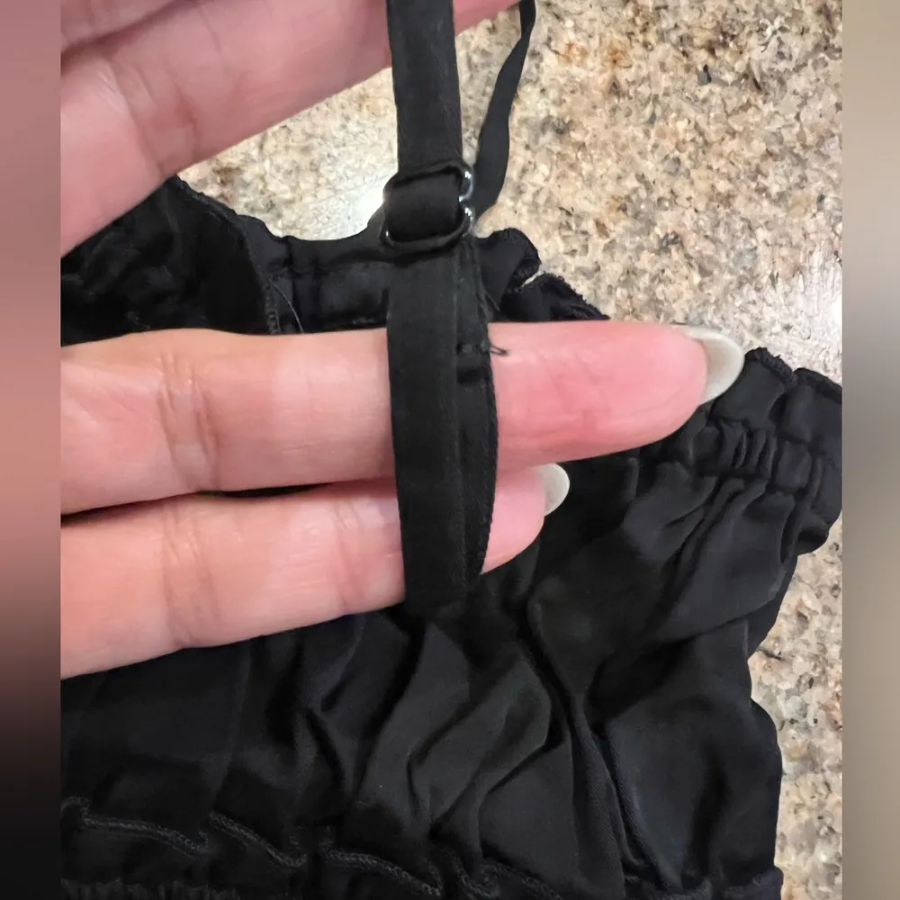 The Kooples Court A Bretelle Top, Size 2 French/ US Medium NWT Crop Top Straps - Image 8