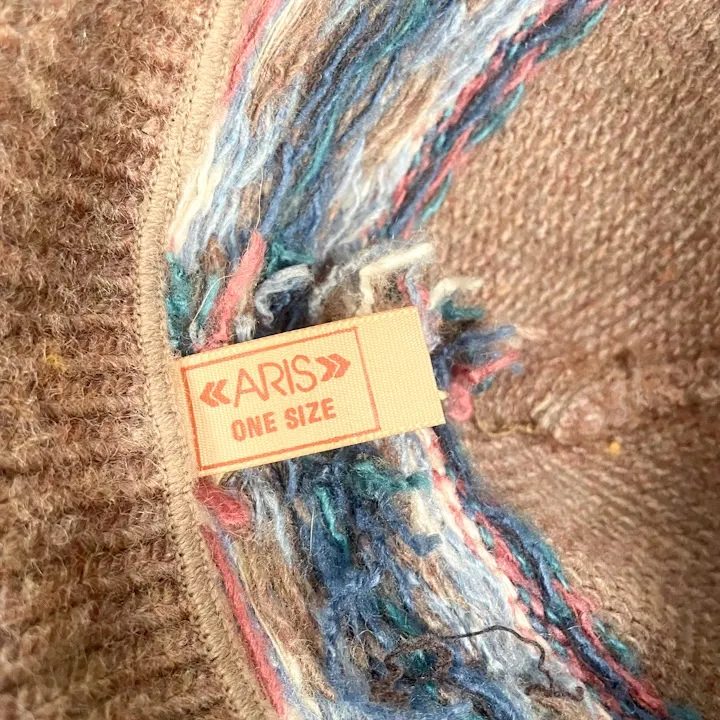 Aris fair isle bucket hat Brown - Image 6