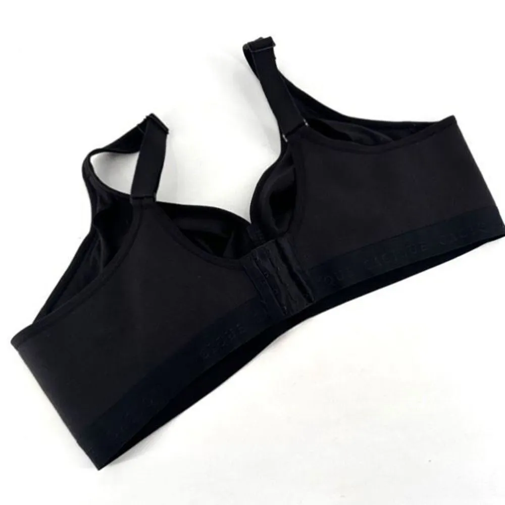Cacique Cotton Unlined No-Wire Bra‎ Black Size 46D - Image 4