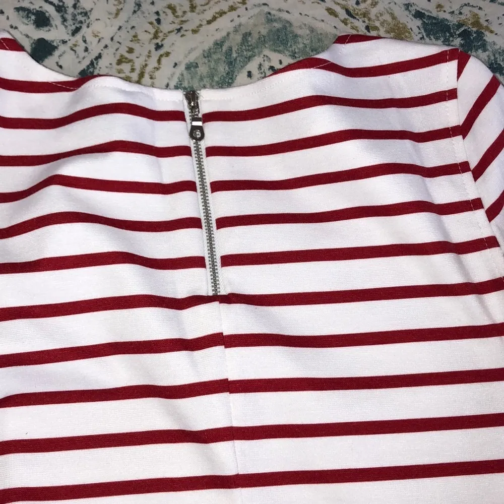 Jules & Leopold size small red striped shirt top - Image 5