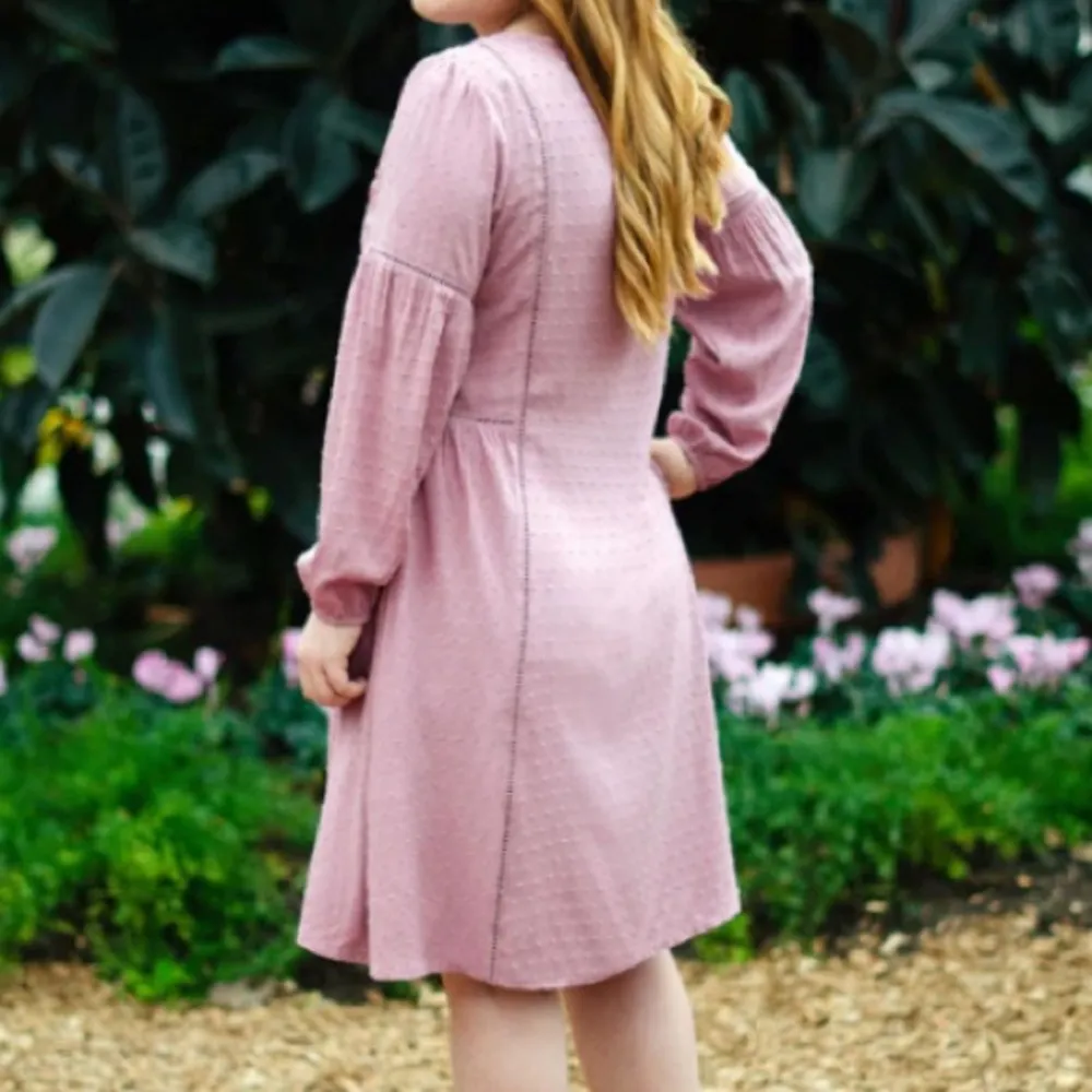 Matilda Jane Purple Turn On The Charm Long Sleeve Dress Women’s Size Medium - Image 2