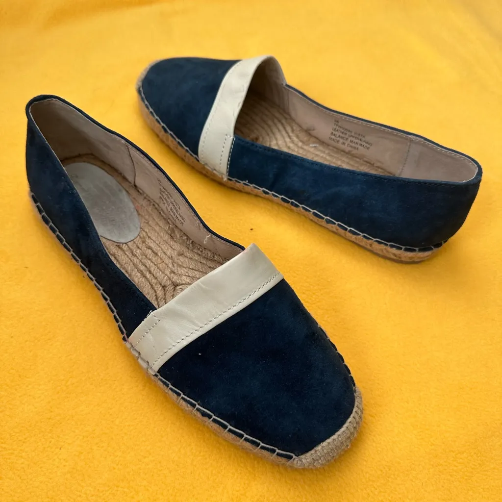 Tommy Bahama Navy and Cream Espadrilles - Image 2