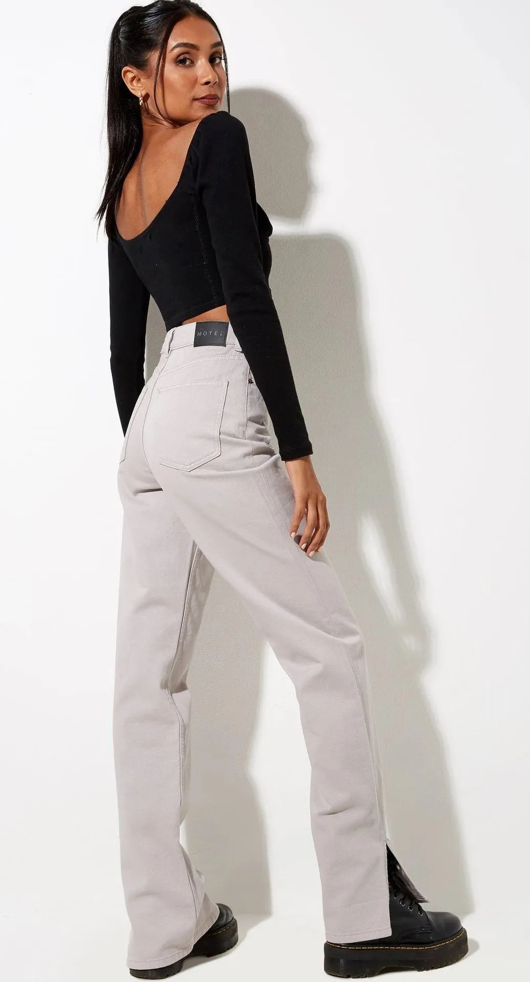 Motel Rocks Straight Leg Jeans - Image 2