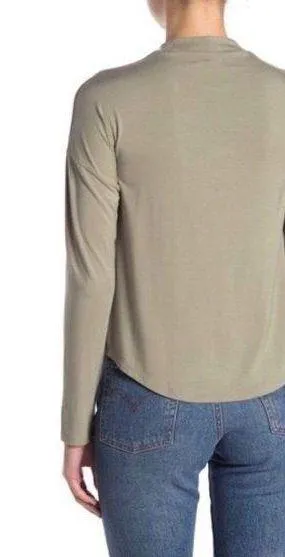 Sand washed Mock neck Top - Image 2