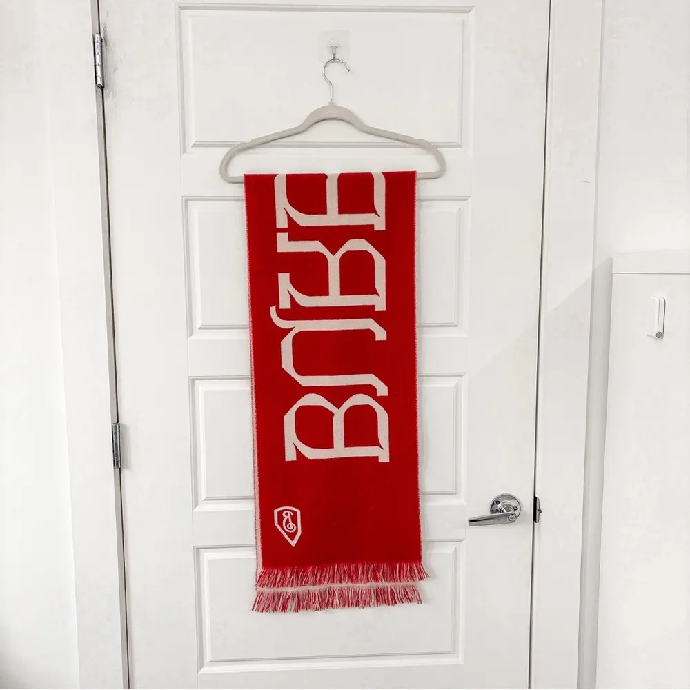 Burberry  Logo Wool Scarf Gloss - Image 7