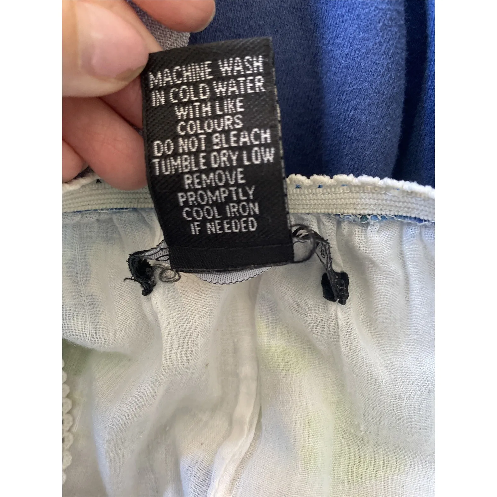 Kommotion NY Women's Small Tiered‎ Pull On Lined Skirt Boho Hippie Festival - Image 5