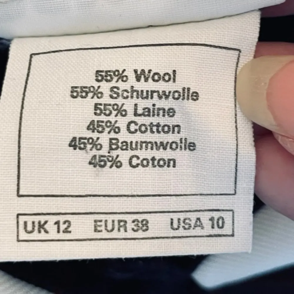 Laura Ashley Viyella 80's Wool Plaid Shirt Dr… - Image 13