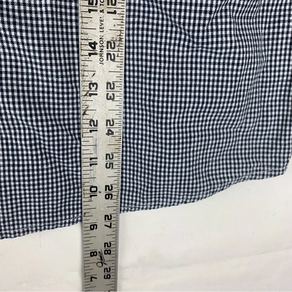 Warner Bros. women's 1x 14 16 Looney Tunes vintage Checkered Shirt Tweety bird Black - Image 10