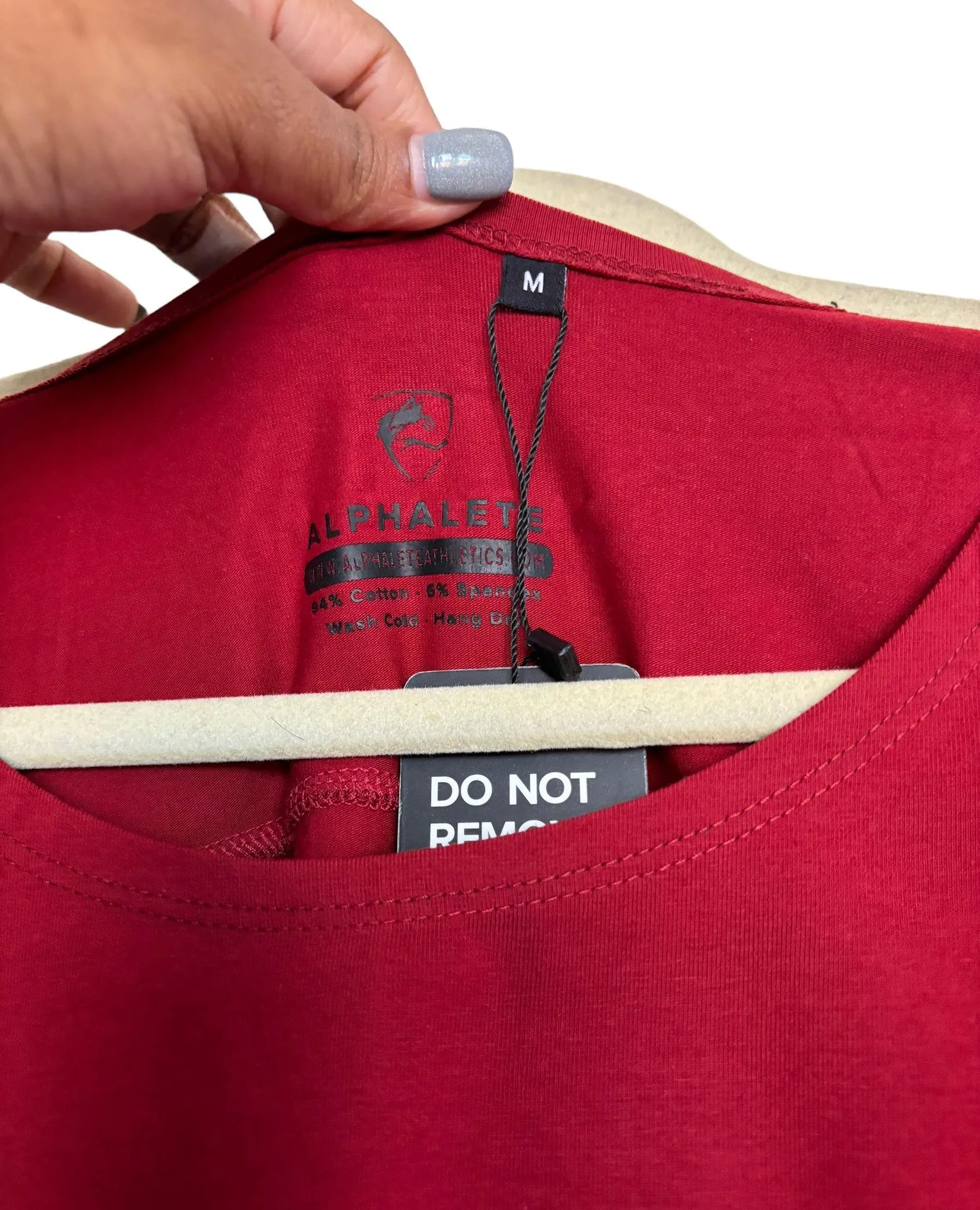 Oversized Curved Hem NWT Tee - Image 9