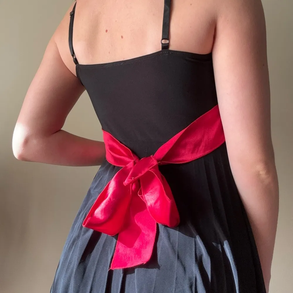 Vintage 90s Black Mini Dress - Image 5