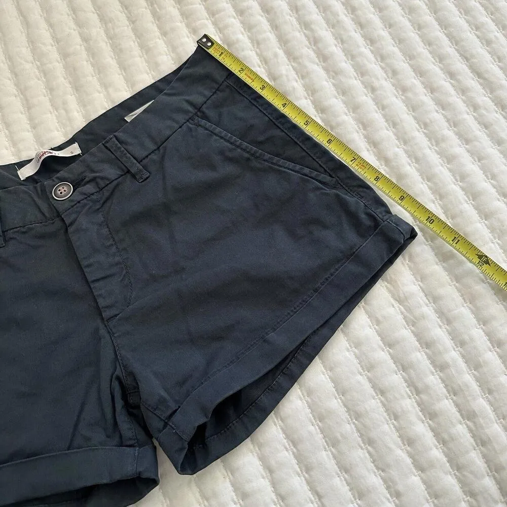 Surf style Resort Blue Casual Short Shorts Sz S Small Cotton Blend - Image 3