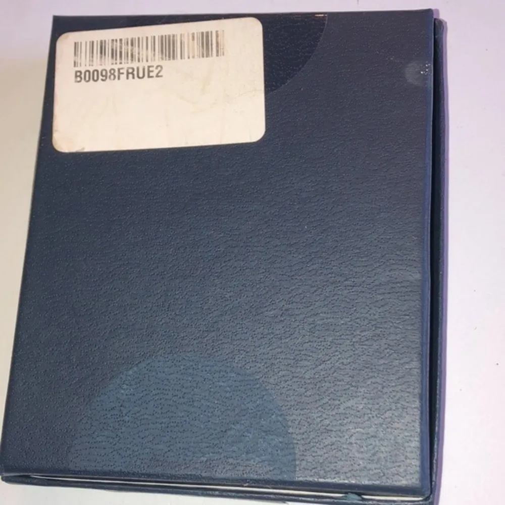 Brass Color Teal & Purple Glass Beaded Wire Strand Necklace & Earrings Set - Image 7