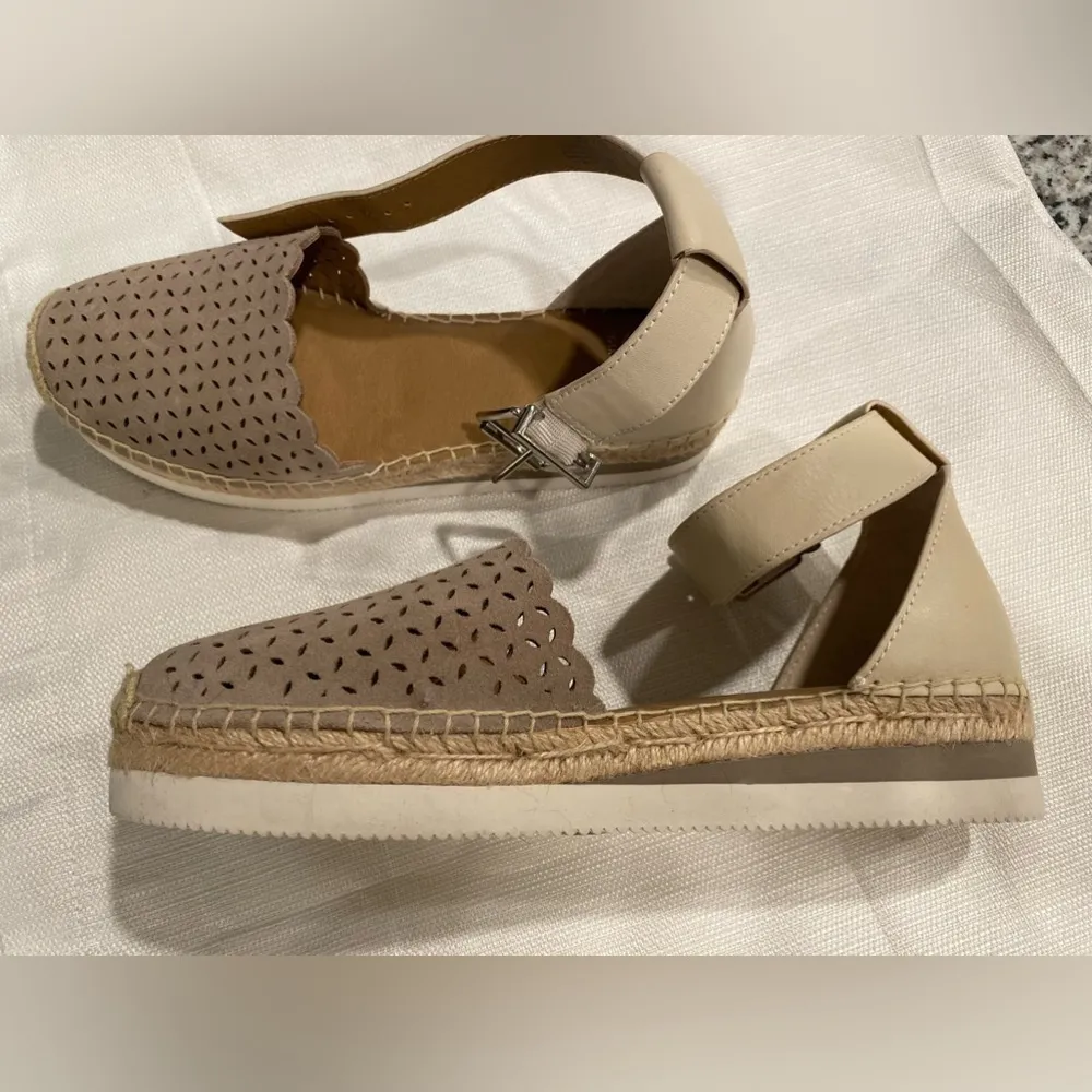 New GB, Gianni Bini Espadrilles, Beige/Tan, Size 8 - Image 6