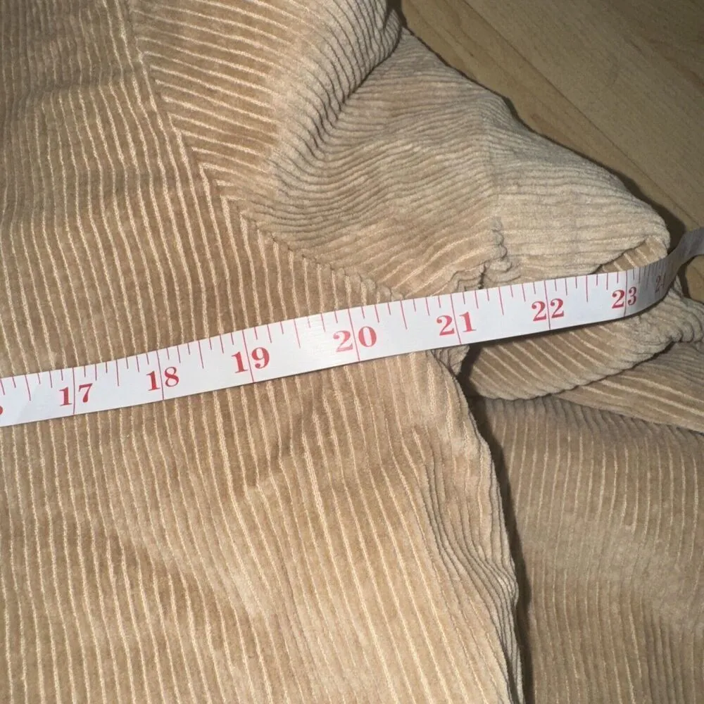 Orvis Corduroy Coat Vintage Beige Button Up Cotton Chore Jacket Women’s 10P - Image 7