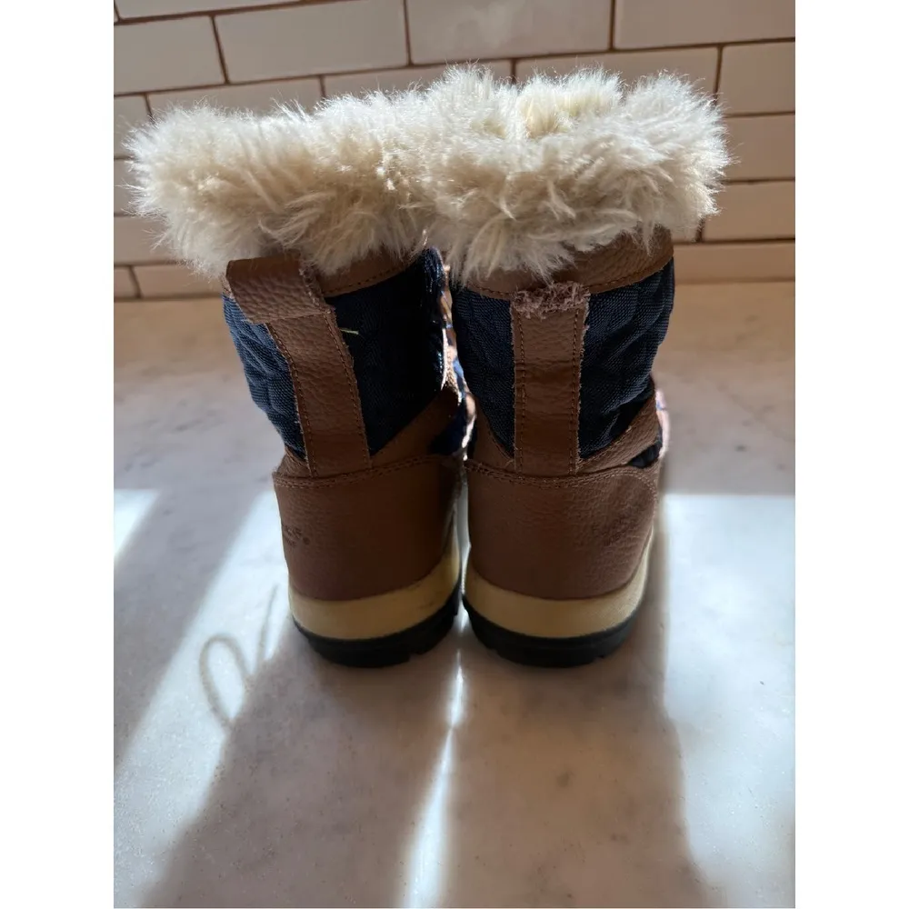 Bearpaw Apres Boots Faux Fur Lined Winter Warm Lace Up Ankle Boots SZ 6 - Image 2