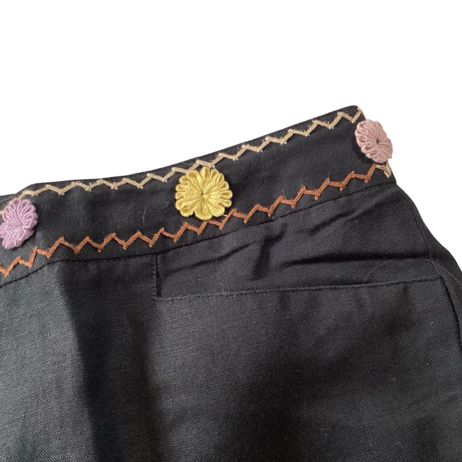 Larry Levine Linen Blend Pants - Image 2