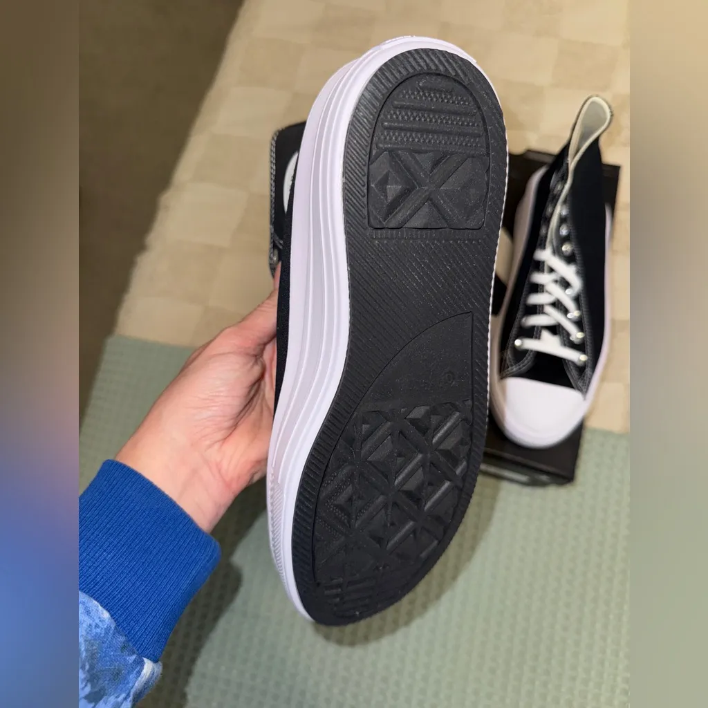 New Converse Chuck Taylor All Star Move High-Top Sneaker 9.5 - Image 3