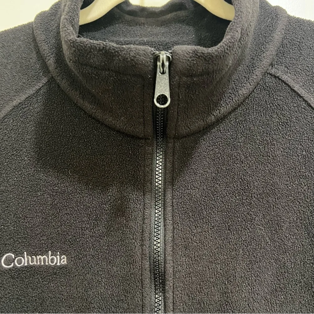 Columbia Black Full Zip Jacket Coat - Image 3