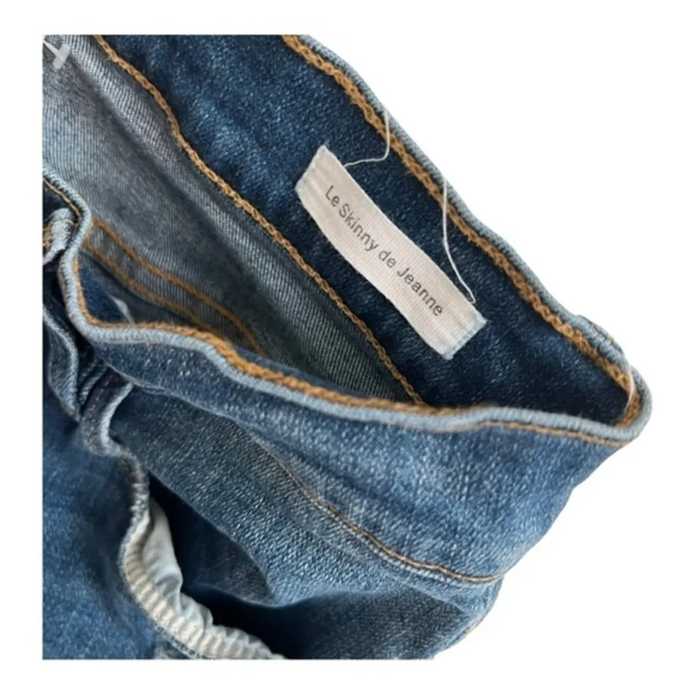 Frame Le Skinny de Jeanne Triangle Hem Jeans Size 25 - Image 7