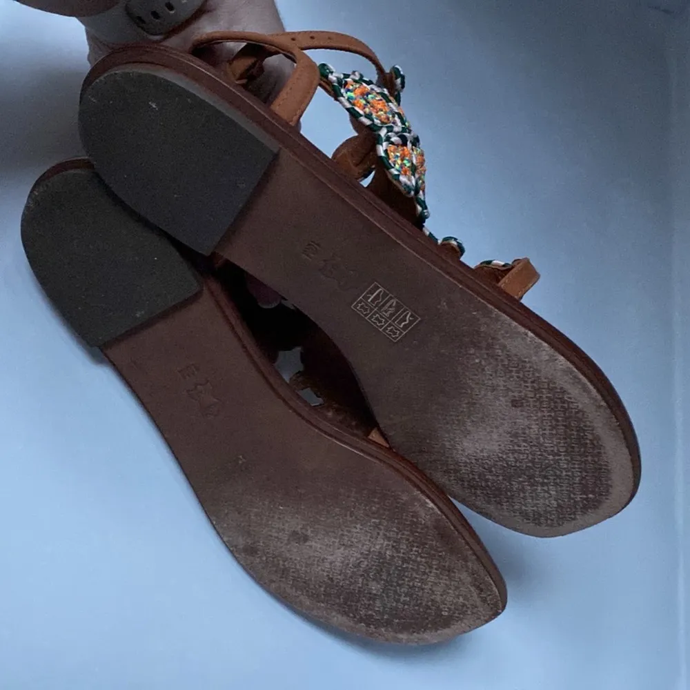 Tory Burch Palisade Gladiator Woven Sandals Pallisade Vacation Resort‎ Cruise 10 - Image 14