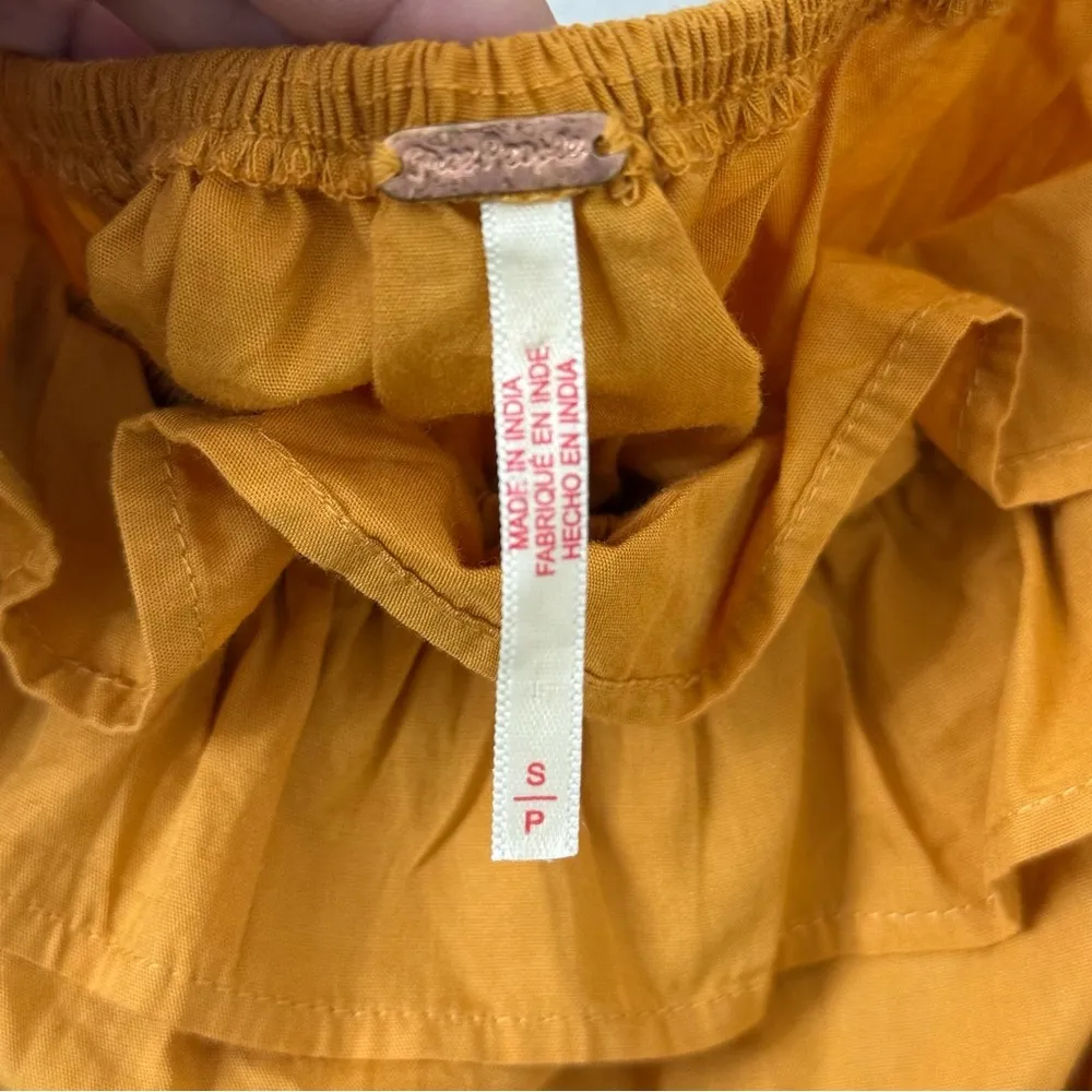 {S} Free People Keep The Romance Set in Amber Honey - Image 10