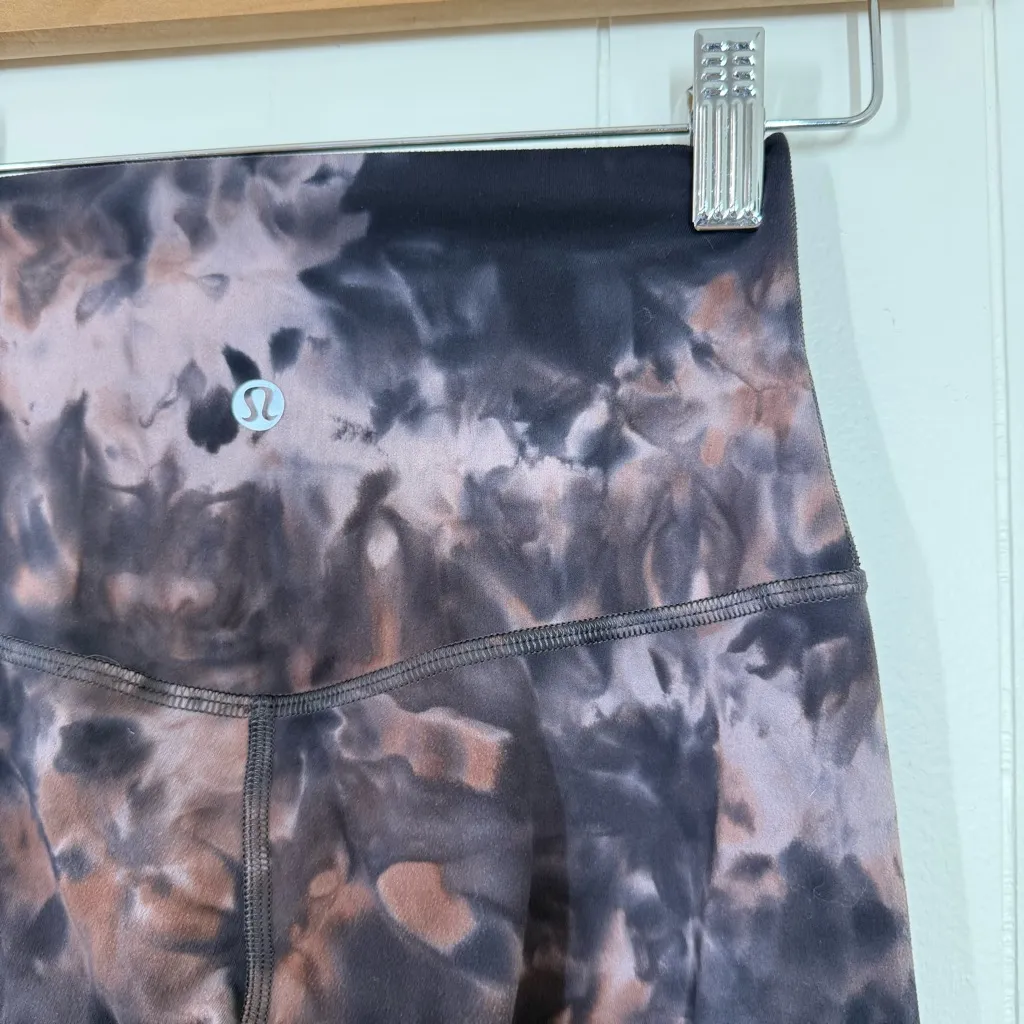 Lululemon Diamond Dye Graphite Grey Pink Pastel Align Short 8” - Image 11