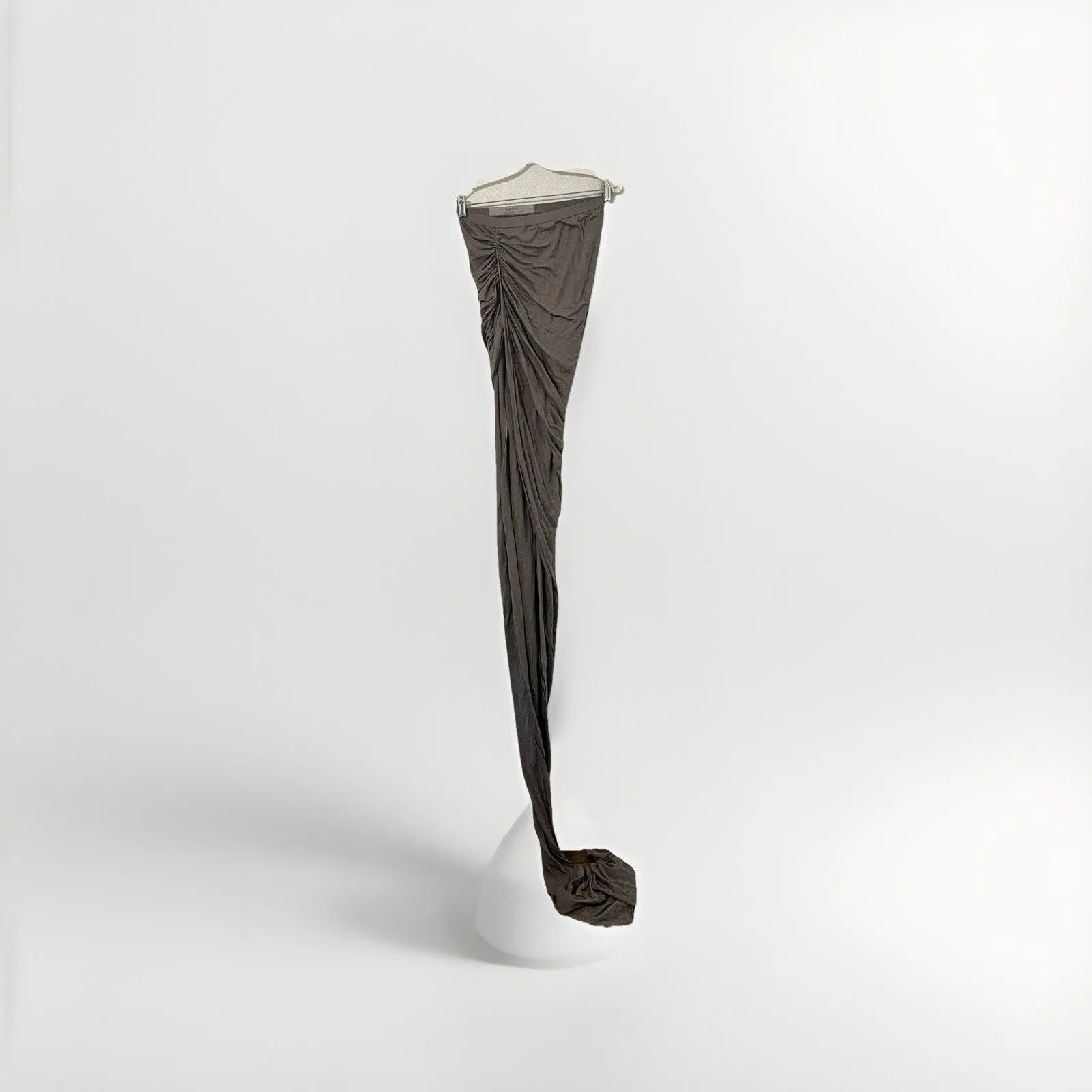 RICK OWENS SS25 HOLLYWOOD RUNWAY EDFU SKIRT IN DUST Size 38 / US 6 - Image 4