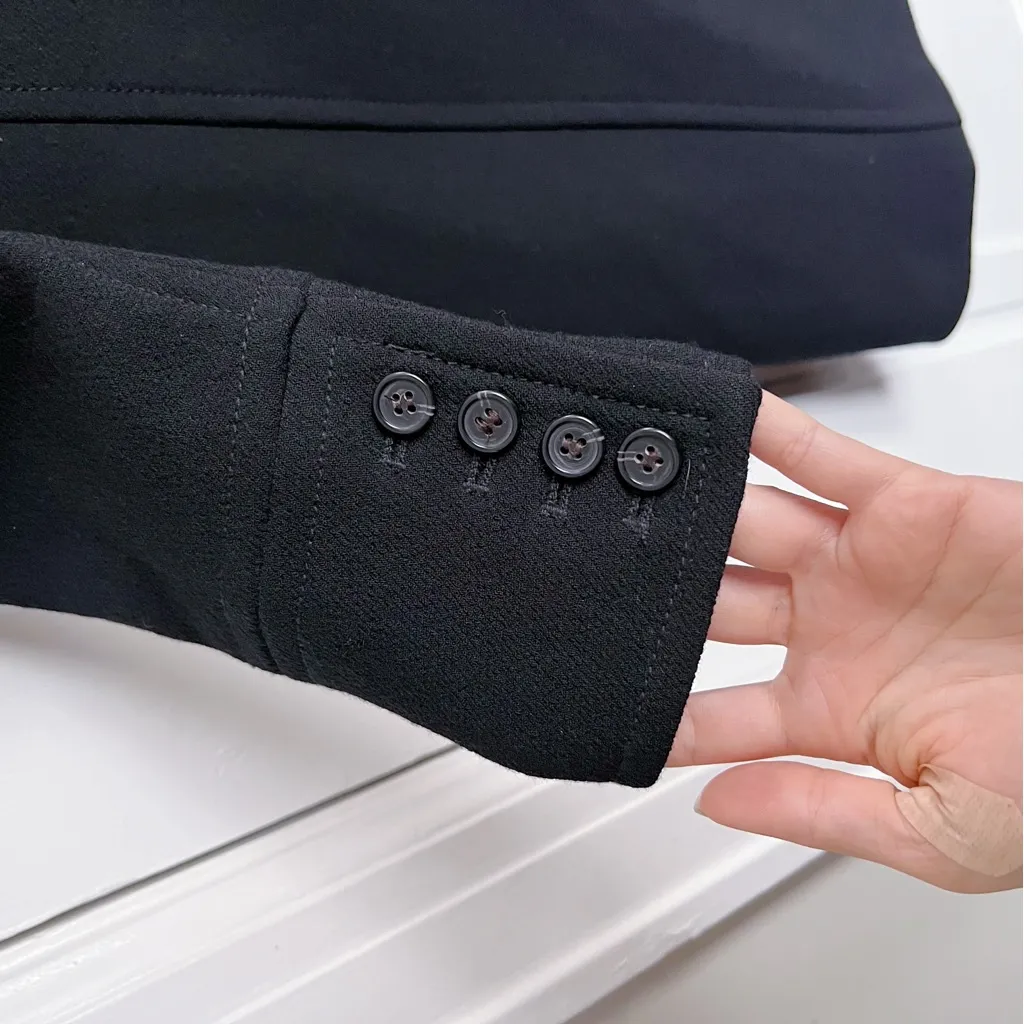 J Crew • Classic Lady Day Coat in Italian double-cloth wool Thinsulate® black - Image 13