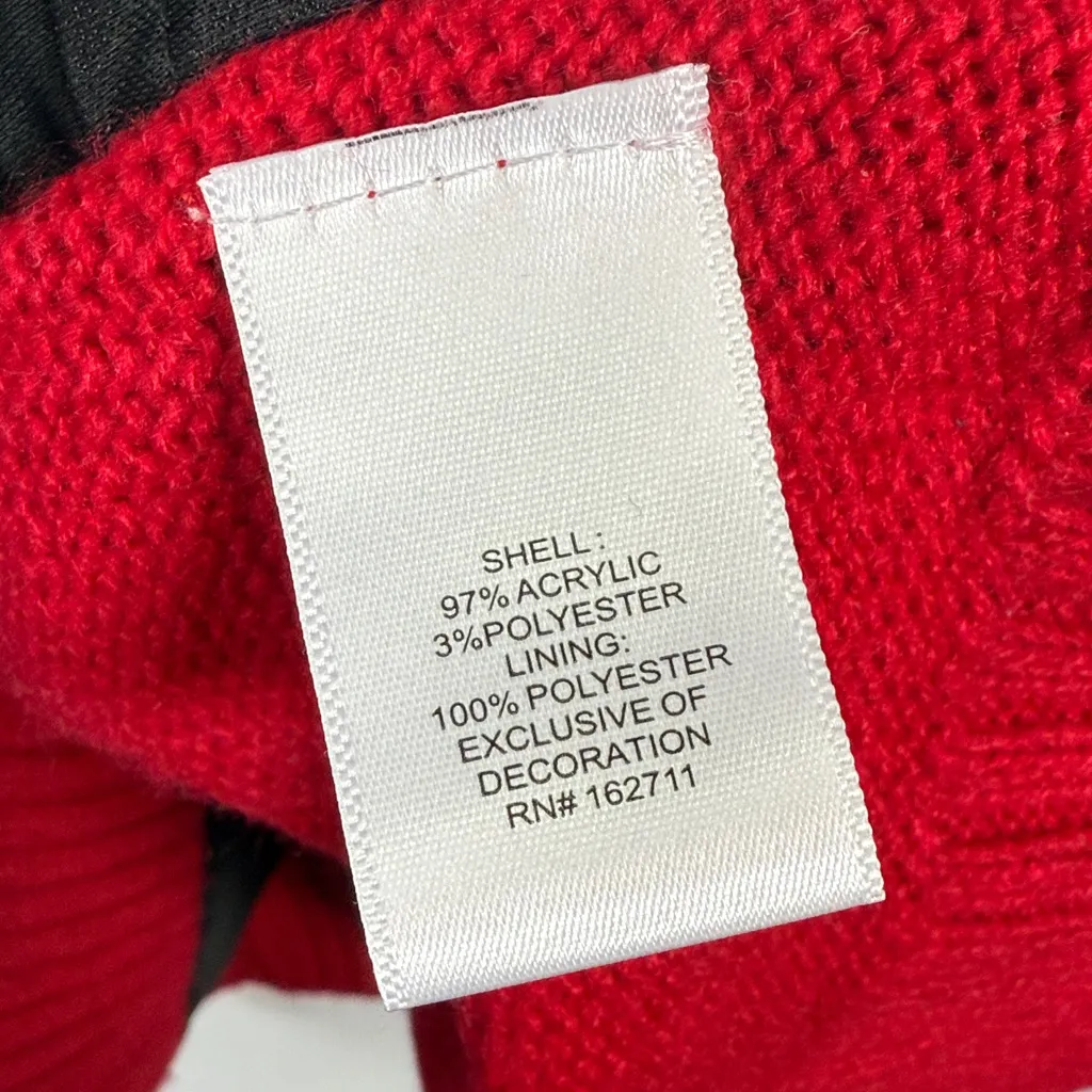 Blizzard Bay Sweater Christmas Holiday Light Up Ugly Sweater NEW W2057 Sz S Pink - Image 5