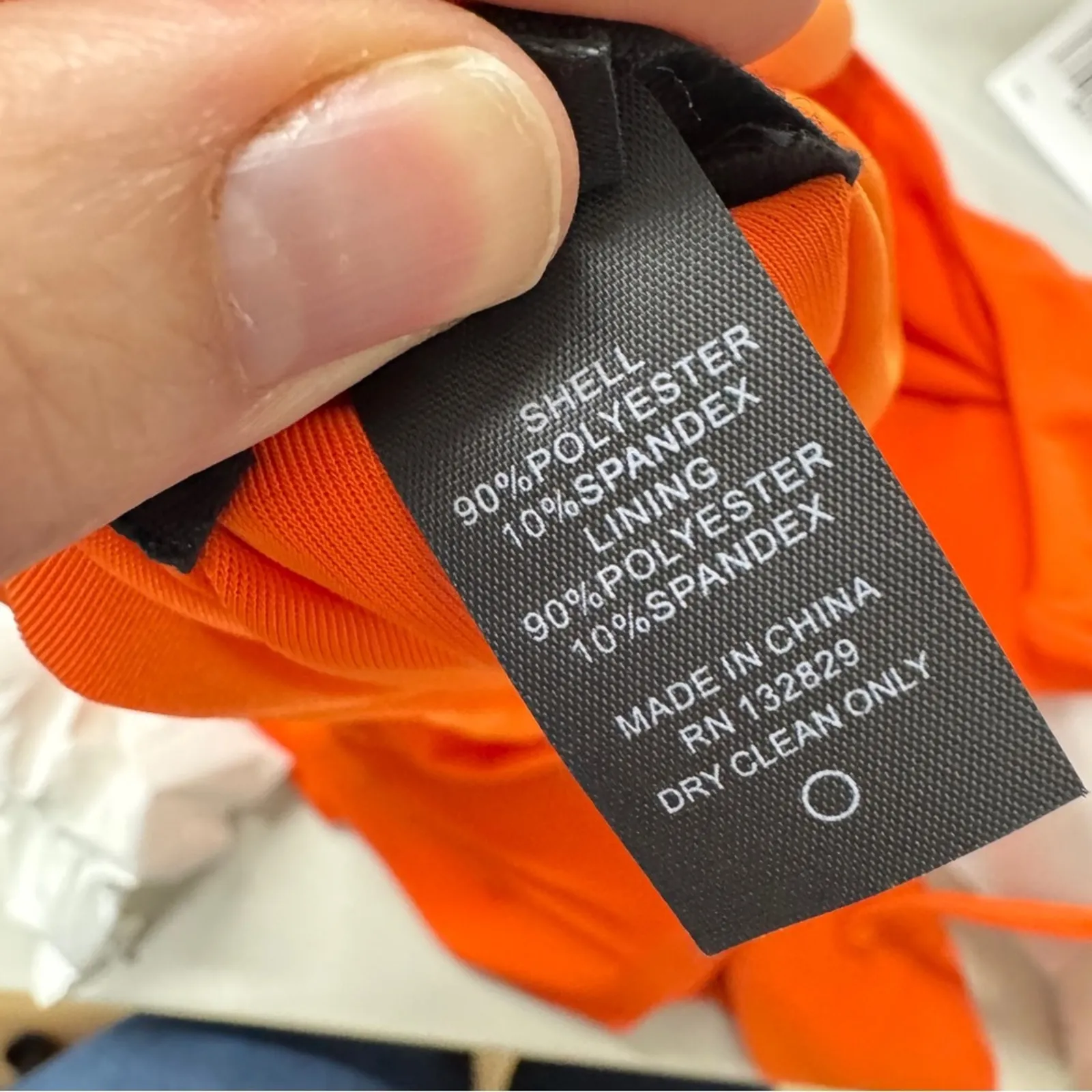 H:ours Revolve Niles Orange Halter Mini Dress Womens M Cocktail Party Baddie NWT - Image 8