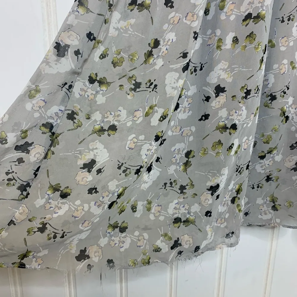 RED Valentino Cottagecore Microfloral Dress 825 - Image 13