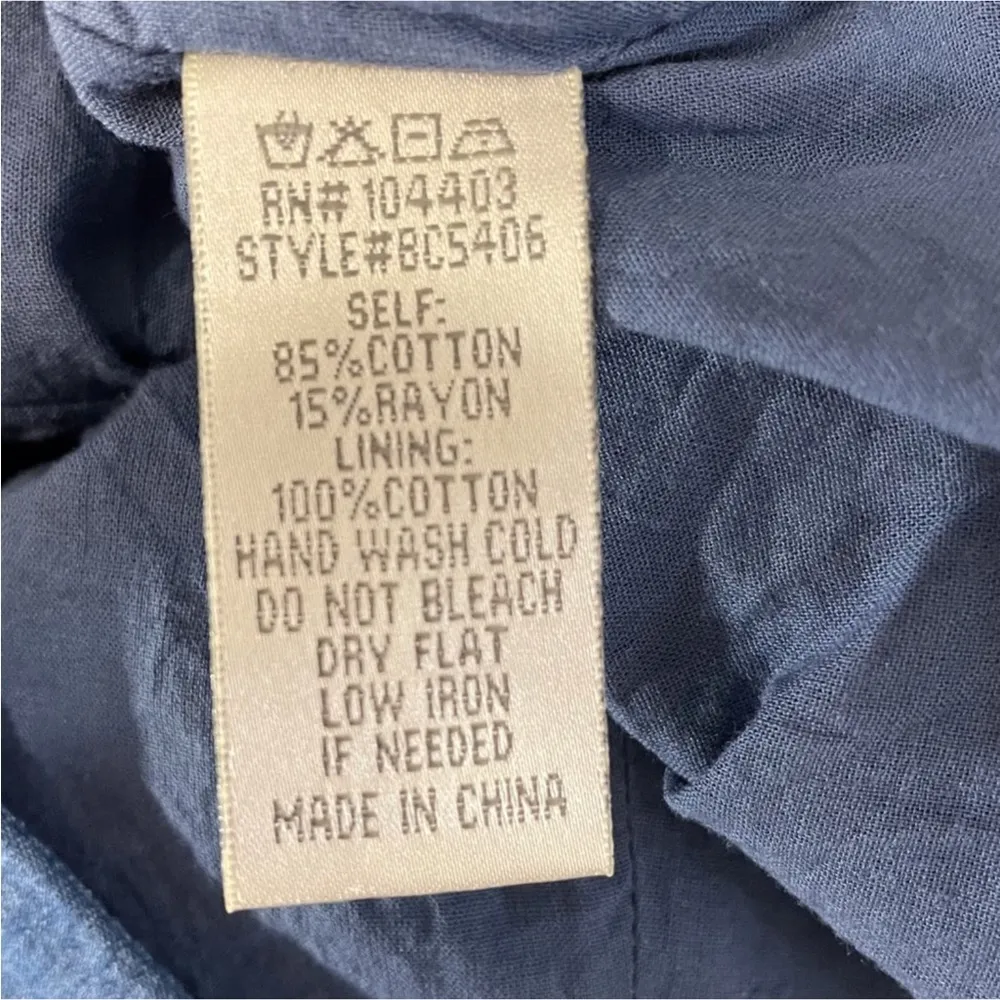 J.O.A Embroidered High Waisted Shorts - Image 5