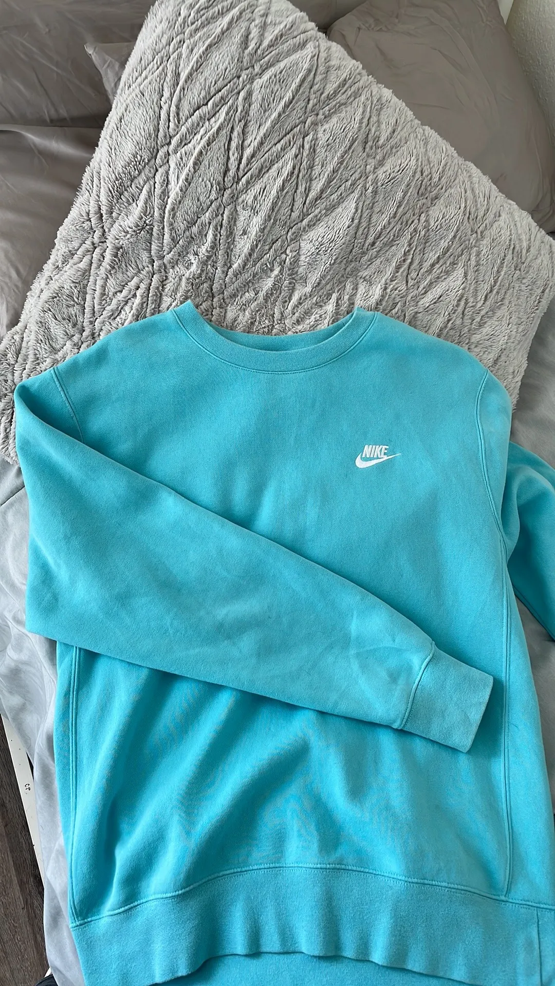 Nike Light Blue  Crewneck - Image 3