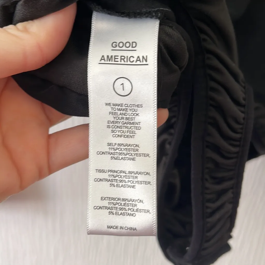 Good American Utility Wrap Bodysuit size 1 Small‎ - Image 12