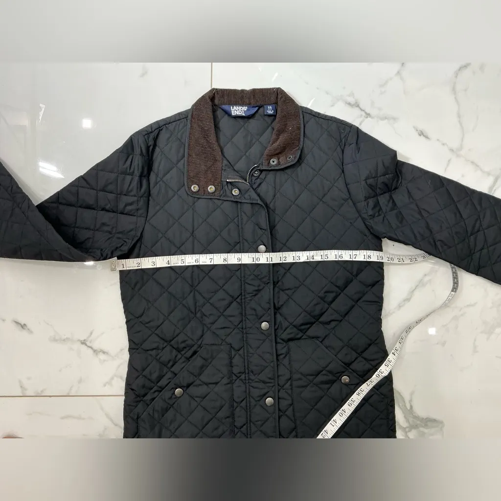 LANDS’END quilted coat 🌹🌹 - Image 10