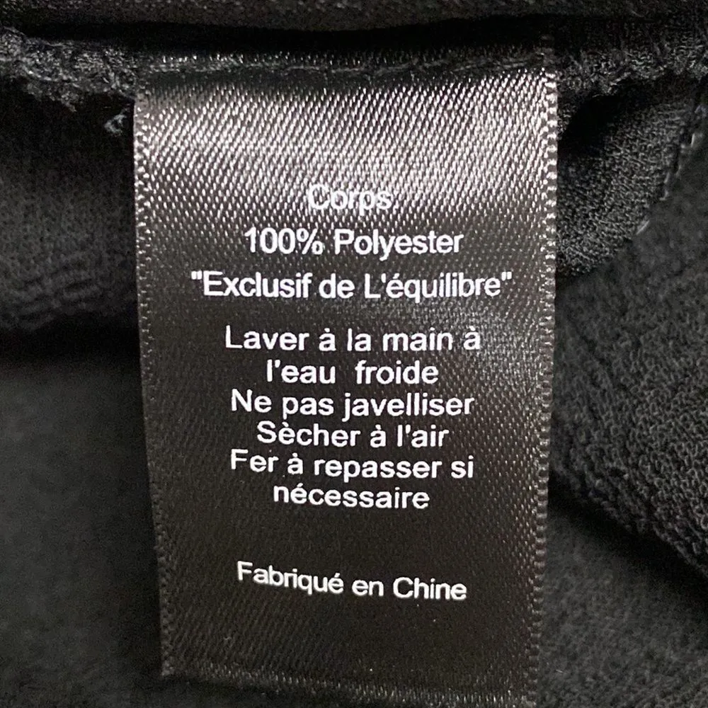 Black Sleeveless Sexy Mini Silhouette Keyhole Back Beaded Neckline Small Dress - Image 9